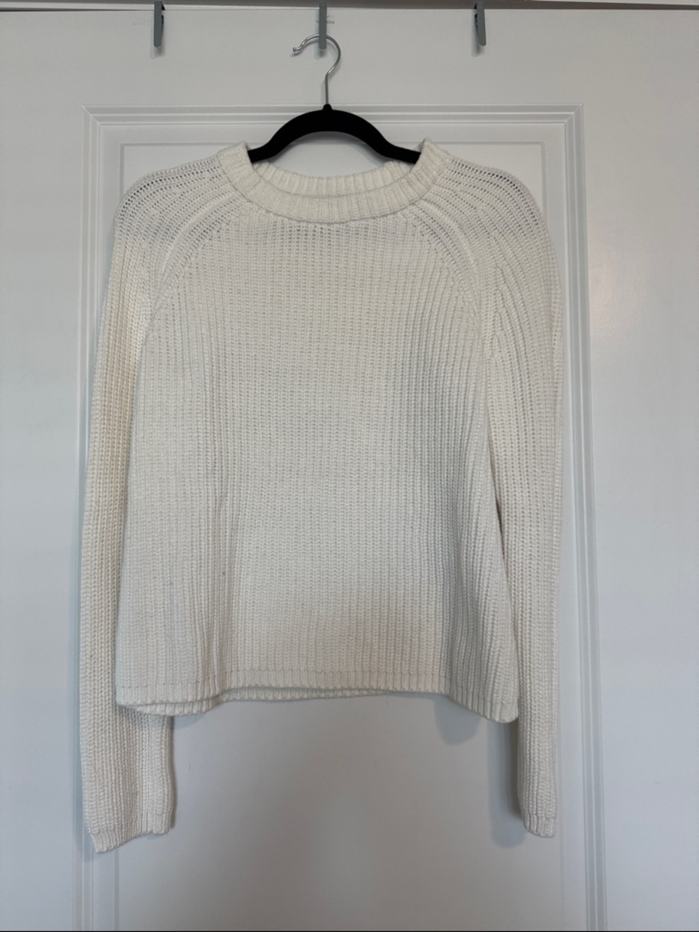 Quince Classic Cream Knit Sweater - Women